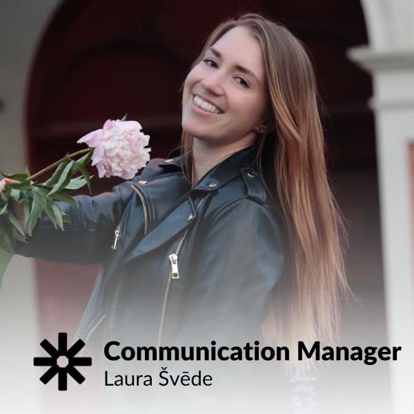 Laura Švēde, Communication Manager of ESN Latvia