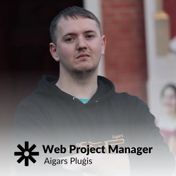 Aigars Pluģis, Web Projects Administrator/Manager of ESN Latvia